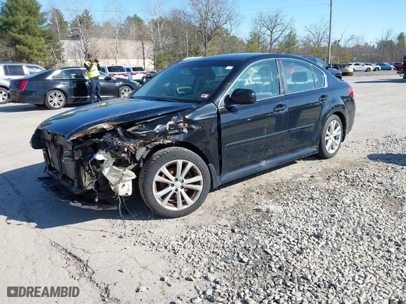 2013 Subaru Legacy 2.5i Premium with VIN 4S3BMBC61D3014597, listed as a IAAI auction lot 41848243 with 171,612 mi miles. Bid and sale history available at carsss.com. Image 2.