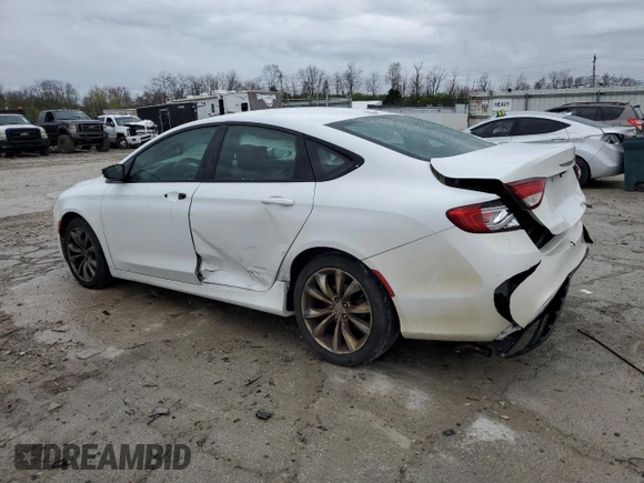 2015 Chrysler 200 S z VIN 1C3CCCBB5FN710029, wystawiony jako Copart lot #51744345 z przebiegiem 177 546 mil mil oraz Nie do naprawy • Non repairable. Historia ofert i sprzedaży dostępna na DreamBid. Obrazek 2.
