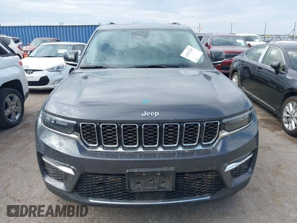 2024 Jeep Grand Cherokee with VIN 1C4RJYB62R8958365, listed as a IAAI auction lot 42553595 with 43,004 mi miles and . Bid and sale history available at DreamBid. Image 12.