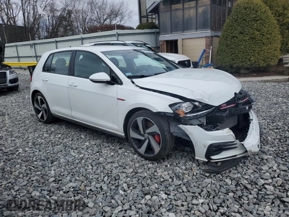 2020 Volkswagen Golf GTI S with VIN 3VW6T7AU4LM017622, listed as a Copart auction lot 49892885 with 66,494 mi miles and Salvage Title. Bid and sale history available at carsss.com. Image 4.