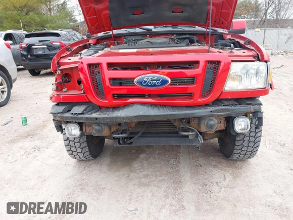 2006 Ford Ranger XLT with VIN 1FTZR45E36PA44938, listed as a IAAI auction lot 41911767 with 1,100,000 mi miles. Bid and sale history available at carsss.com. Image 6.