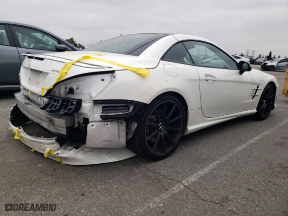 2016 Mercedes-Benz SL-Class SL 63 AMG with VIN WDDJK7EA6GF038595, listed as a Copart auction lot 53274754 with 29,914 mi miles and Salvage Title. Bid and sale history available at carsss.com. Image 3.