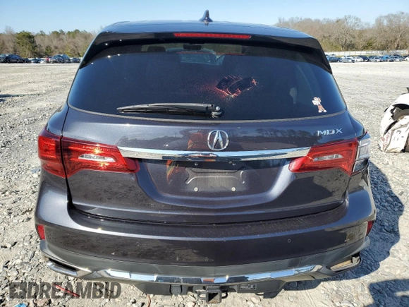 2020 Acura MDX w/Technology Pkg with VIN 5J8YD3H50LL010914, listed as a Copart auction lot 46334395 with 67,004 mi miles and Salvage Title. Bid and sale history available at carsss.com. Image 6.