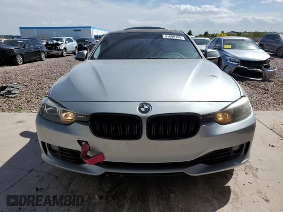 2012 BMW 3 Series 328i with VIN WBA3C1C59CA697083, listed as a Copart auction lot 51600745 with 138,668 mi miles and Salvage title. Bid and sale history available at DreamBid. Image 5.