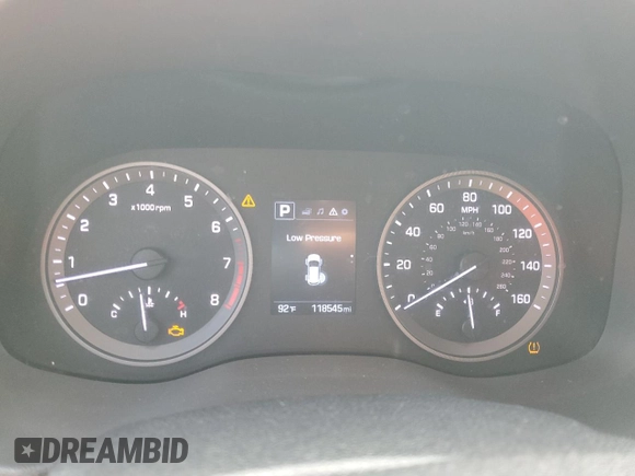 2016 Hyundai Tucson Limited z VIN KM8J33A22GU047834, wystawiony jako Copart lot #54844405 z przebiegiem 118 545 mil mil oraz Tytuł czysty. Historia ofert i sprzedaży dostępna na DreamBid. Obrazek 9.