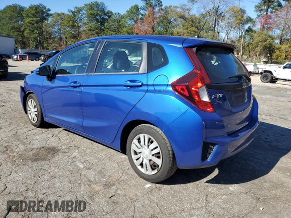 2015 Honda Fit LX with VIN 3HGGK5G52FM726053, listed as a Copart auction lot 81963024 with 182,442 mi miles and Salvage title. Bid and sale history available at DreamBid. Image 2.
