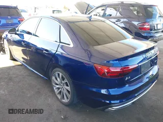 2020 Audi A4 Premium Plus with VIN WAUENAF46LA065907, listed as a IAAI auction lot 41647397 with 40,605 mi miles and . Bid and sale history available at DreamBid. Image 3.