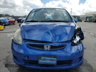 2008 Honda Fit with VIN JHMGD38478S000636, listed as a Copart auction lot 44699905 with 154,107 mi miles and Salvage title. Bid and sale history available at DreamBid. Image 5.
