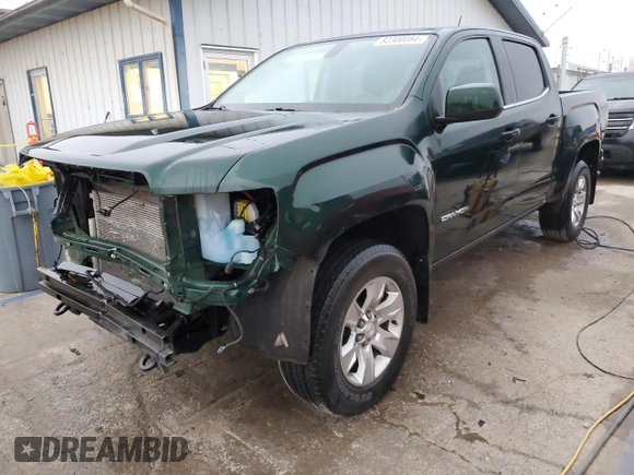 2016 GMC Canyon 4WD SLT with VIN 1GTG6CE39G1107246, listed as a Copart auction lot 82300084 with 122,531 mi miles and Salvage Title. Bid and sale history available at carsss.com. Image 1.