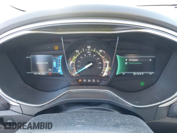 2015 Ford Fusion S Hybrid with VIN 3FA6P0UU7FR307568, listed as a IAAI auction lot 41421139 with 152,186 mi miles. Bid and sale history available at carsss.com. Image 7.