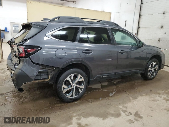 2020 Subaru Outback Limited with VIN 4S4BTALC4L3232644, listed as a Copart auction lot 56877585 with 44,118 mi miles and Salvage title. Bid and sale history available at DreamBid. Image 3.