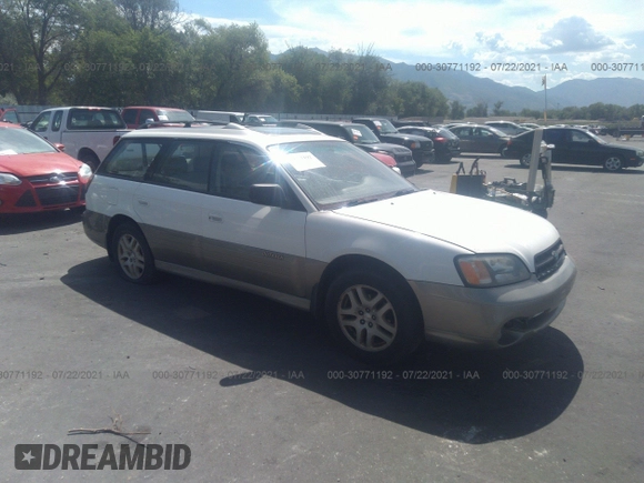 2000 Subaru Legacy Outback Limited with VIN 4S3BH6860Y7618211, listed as a IAAI auction lot 30771192 with 235,236 mi miles and . Bid and sale history available at DreamBid. Image 1.