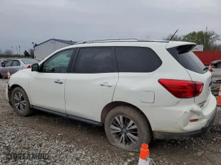 2017 Nissan Pathfinder S with VIN 5N1DR2MM1HC674583, listed as a Copart auction lot 51873795 with 128,539 mi miles and Clean Title. Bid and sale history available at carsss.com. Image 2.