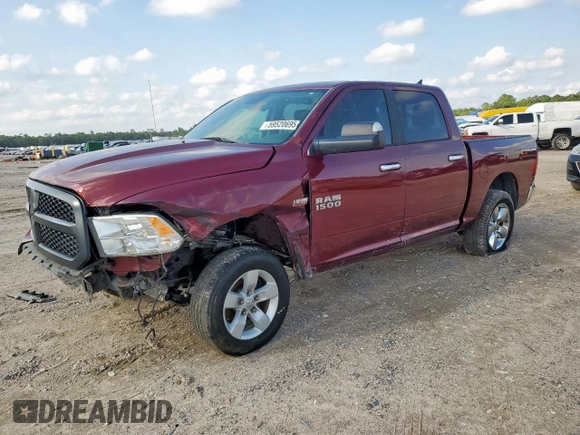 2018 Ram 1500 Big Horn z VIN 1C6RR7LT1JS125095, wystawiony jako Copart lot #59520695 z przebiegiem 111 397 mil mil oraz Szkoda całkowita • Salvage title. Historia ofert i sprzedaży dostępna na DreamBid. Obrazek 1.