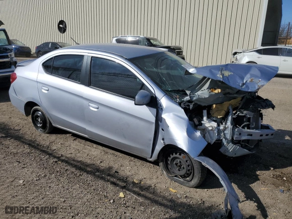 2017 Mitsubishi Mirage G4 ES with VIN ML32F3FJ0HHF07962, listed as a Copart auction lot 86272494 with 30,980 mi miles and Salvage Title. Bid and sale history available at carsss.com. Image 4.