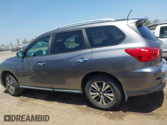 2017 Nissan Pathfinder S with VIN 5N1DR2MN5HC626920, listed as a IAAI auction lot 42557957 with 101,479 mi miles and . Bid and sale history available at DreamBid. Image 14.