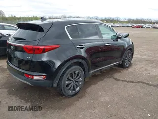 2018 Kia Sportage EX with VIN KNDPN3AC7J7451509, listed as a IAAI auction lot 41925277 with 64,933 mi miles and . Bid and sale history available at DreamBid. Image 4.