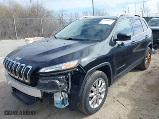 2014 Jeep Cherokee Limited with VIN 1C4PJMDS8EW129252, listed as a IAAI auction lot 41881697 with 111,178 mi miles. Bid and sale history available at carsss.com. Image 18.