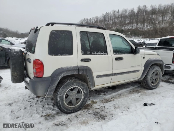 2003 Jeep Liberty Sport with VIN 1J4GL48K83W726865, listed as a Copart auction lot 46240905 with 231,512 mi miles and Salvage Title. Bid and sale history available at carsss.com. Image 3.
