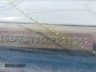 1986 Pontiac Fiero z VIN 1G2PF3790GP231392, wystawiony jako IAAI lot #41870267 z przebiegiem 156 718 mil mil oraz . Historia ofert i sprzedaży dostępna na DreamBid. Obrazek 9.