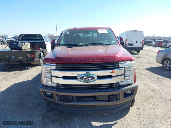 2017 Ford Super Duty F-250 SRW Lariat with VIN 1FT7W2BTXHEE69983, listed as a IAAI auction lot 41650957 with 177,645 mi miles. Bid and sale history available at carsss.com. Image 12.