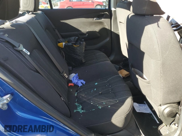 2018 Chevrolet Sonic LT z VIN 1G1JD5SHXJ4123736, wystawiony jako Copart lot #42646795 z przebiegiem 102 620 mil mil oraz Szkoda całkowita • Salvage title. Historia ofert i sprzedaży dostępna na DreamBid. Obrazek 10.