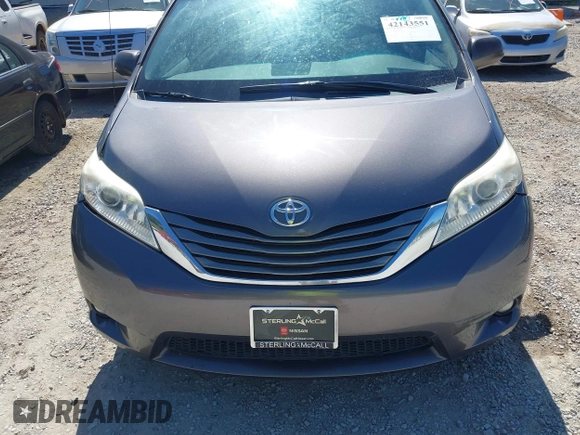 2012 Toyota Sienna XLE AAS with VIN 5TDYK3DC5CS259216, listed as a IAAI auction lot 42143551 with 219,957 mi miles and . Bid and sale history available at DreamBid. Image 12.