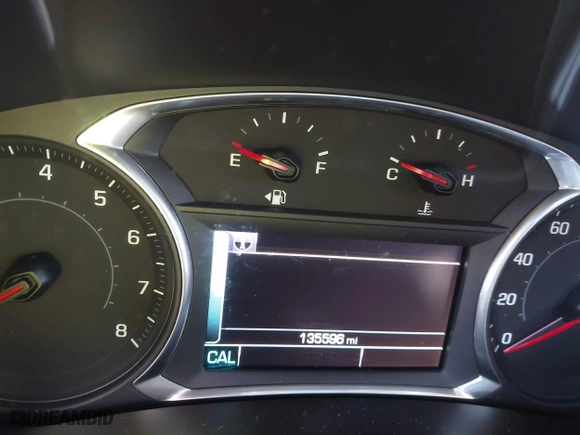 2018 Chevrolet Equinox Premier with VIN 3GNAXMEV9JS501997, listed as a IAAI auction lot 41886502 with 135,596 mi miles. Bid and sale history available at carsss.com. Image 15.