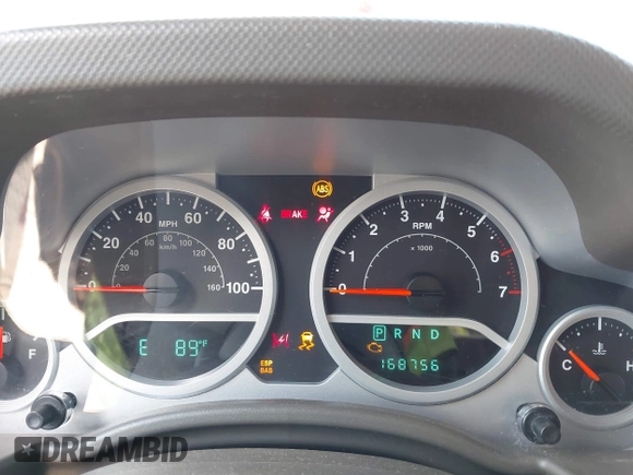2007 Jeep Wrangler Sahara with VIN 1J8FA54157L203426, listed as a IAAI auction lot 42722278 with 168,756 mi miles and . Bid and sale history available at DreamBid. Image 7.