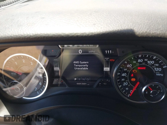 2021 Ram 1500 Big Horn с VIN 1C6SRFBT7MN682934, выставлен на аукционе IAAI как лот 42239094 с пробегом 85 381 миль миль и . История ставок и продаж доступна на DreamBid. Изображение 7.