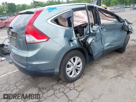 2012 Honda CR-V EX-L with VIN 2HKRM4H78CH601054, listed as a IAAI auction lot 42444157 with 113,491 mi miles and . Bid and sale history available at DreamBid. Image 4.