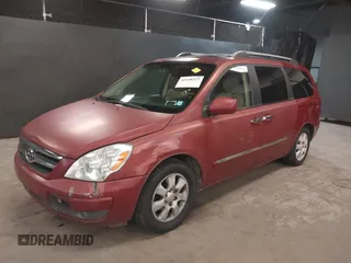 2007 Hyundai Entourage GLS with VIN KNDMC233976011435, listed as a IAAI auction lot 42448227 with 130,759 mi miles and . Bid and sale history available at DreamBid. Image 6.