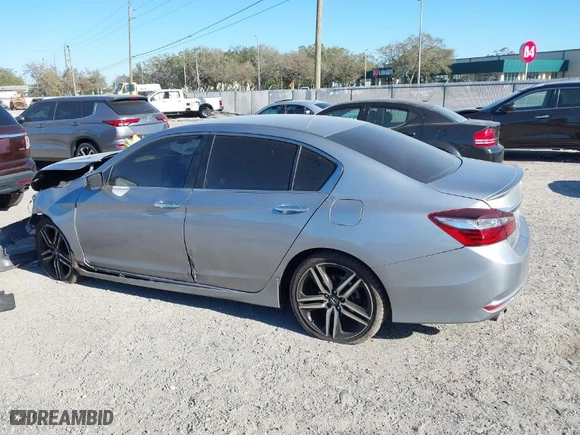 2017 Honda Accord Sedan Sport with VIN 1HGCR2F5XHA278381, listed as a IAAI auction lot 41732084 with 77,077 mi miles. Bid and sale history available at carsss.com. Image 13.
