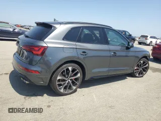 2024 Audi SQ5 Premium Plus с VIN WA1B4AFY3R2057790, выставлен на аукционе Copart как лот 55199525 с пробегом 16 391 миль миль и Списание • Salvage title. История ставок и продаж доступна на DreamBid. Изображение 3.
