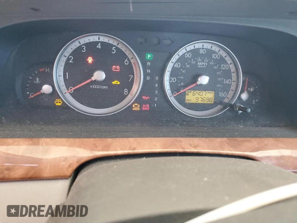 2005 Kia Amanti z VIN KNALD124455058126, wystawiony jako Copart lot #44965465 z przebiegiem 97 698 mil mil oraz Szkoda całkowita • Salvage title. Historia ofert i sprzedaży dostępna na DreamBid. Obrazek 9.