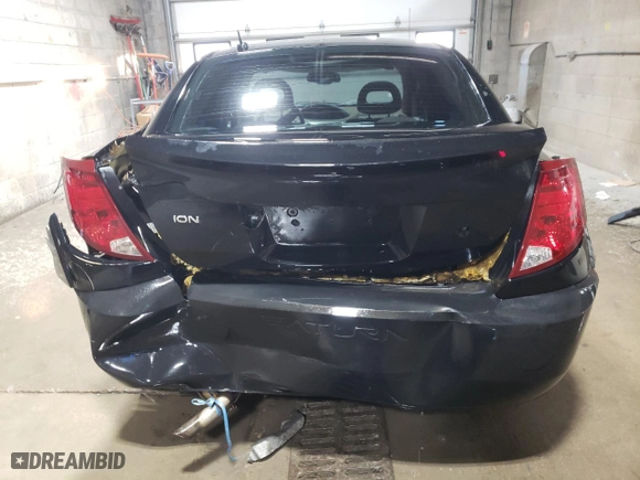 2007 Saturn ION with VIN 1G8AL55F07Z121892, listed as a Copart auction lot 87647275 with 219,560 mi miles and Salvage Title. Bid and sale history available at carsss.com. Image 6.