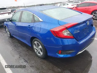 2019 Honda Civic LX with VIN 2HGFC2F64KH579860, listed as a IAAI auction lot 42026395 with 49,834 mi miles and . Bid and sale history available at DreamBid. Image 3.