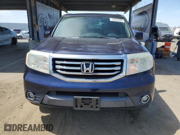 2014 Honda Pilot EX-L with VIN 5FNYF4H5XEB035856, listed as a Copart auction lot 54093365 with 91,393 mi miles and Clean Title. Bid and sale history available at carsss.com. Image 5.