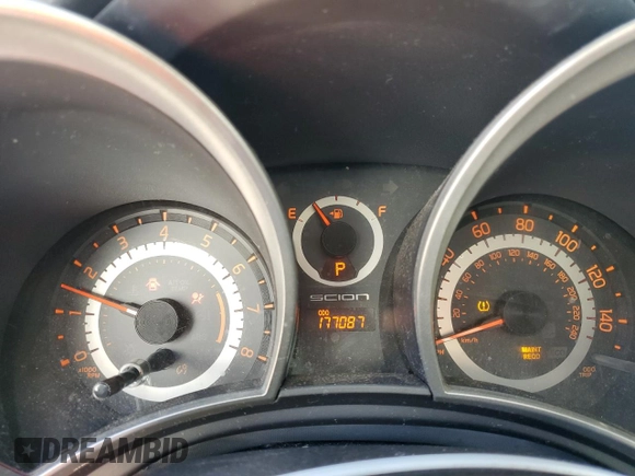 2013 Scion tC with VIN JTKJF5C76D3051704, listed as a Copart auction lot 46220345 with 177,087 mi miles and Salvage Title. Bid and sale history available at carsss.com. Image 9.