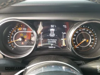 2023 Jeep Wrangler Sahara with VIN 1C4HJXEN3PW505342, listed as a Copart auction lot 49011955 with 54,690 mi miles and Salvage Title. Bid and sale history available at carsss.com. Image 9.