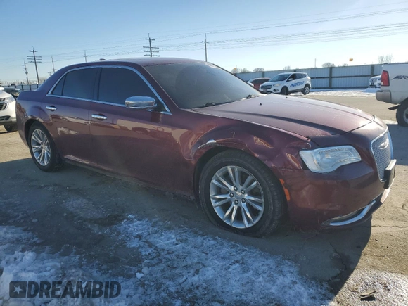 2016 Chrysler 300 with VIN 2C3CCAEG8GH230038, listed as a Copart auction lot 44841545 with 125,091 mi miles and Salvage Title. Bid and sale history available at carsss.com. Image 4.