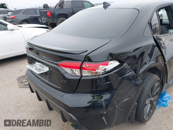 2024 Toyota Corolla SE with VIN 5YFS4MCE3RP210249, listed as a IAAI auction lot 41636260 with 10,403 mi miles and . Bid and sale history available at DreamBid. Image 6.