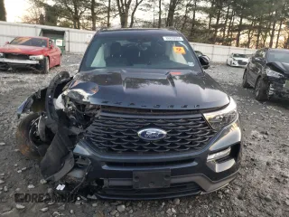 2022 Ford Explorer ST-Line with VIN 1FMSK8KH9NGB05344, listed as a Copart auction lot 86630064 with 25,775 mi miles and Salvage Title. Bid and sale history available at carsss.com. Image 5.