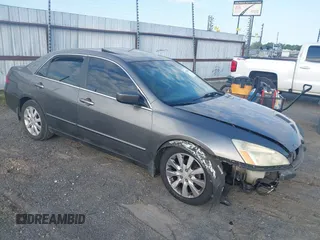 2006 Honda Accord EX-L z VIN 1HGCM66526A029091, wystawiony jako IAAI lot #42349831 z przebiegiem 208 951 mil mil oraz . Historia ofert i sprzedaży dostępna na DreamBid. Obrazek 1.