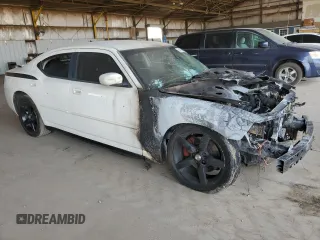 2008 Dodge Charger Police with VIN 2B3KA43H48H298639, listed as a Copart auction lot 64525594 with 0 mi miles and Salvage Title. Bid and sale history available at carsss.com. Image 4.