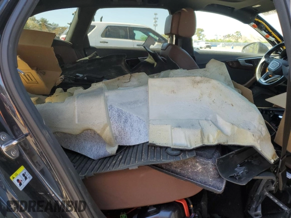 2018 Audi A4 allroad Premium Plus with VIN WA18NAF49JA123631, listed as a Copart auction lot 55131874 with 0 mi miles. Bid and sale history available at carsss.com. Image 10.