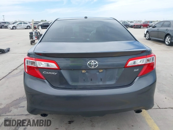 2012 Toyota Camry SE with VIN 4T1BK1FK2CU004349, listed as a IAAI auction lot 41814785 with 110,134 mi miles. Bid and sale history available at carsss.com. Image 17.