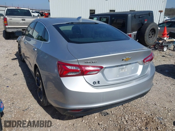 2022 Chevrolet Malibu LT with VIN 1G1ZD5ST5NF127744, listed as a IAAI auction lot 41854681 with 60,127 mi miles and . Bid and sale history available at DreamBid. Image 3.