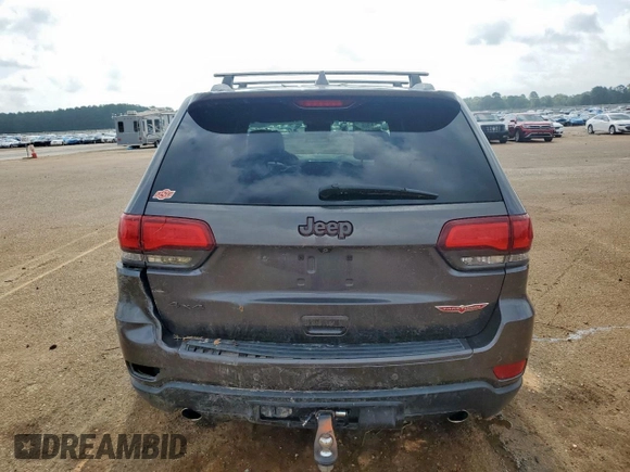 2019 Jeep Grand Cherokee Trailhawk with VIN 1C4RJFLT8KC626880, listed as a Copart auction lot 61364615 with 78,011 mi miles and Salvage title. Bid and sale history available at DreamBid. Image 6.