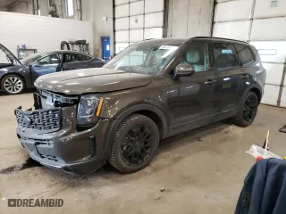 2021 Kia Telluride EX with VIN 5XYP3DHC6MG139397, listed as a Copart auction lot 48236445 with 76,790 mi miles and Salvage Title. Bid and sale history available at carsss.com. Image 1.